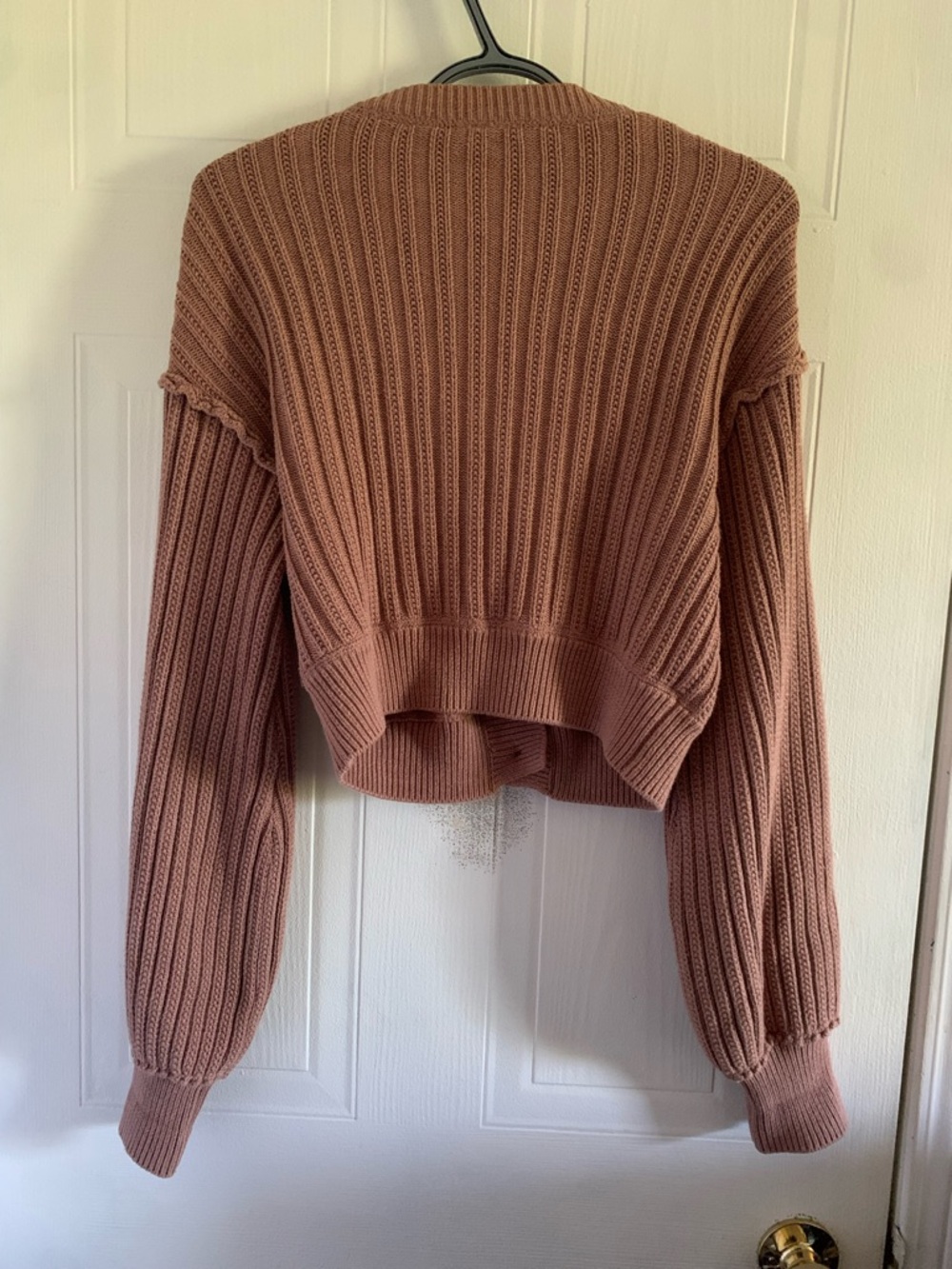 Free People All Yours Cardigan Brown Maeve Size Small - Picture 3 of 6